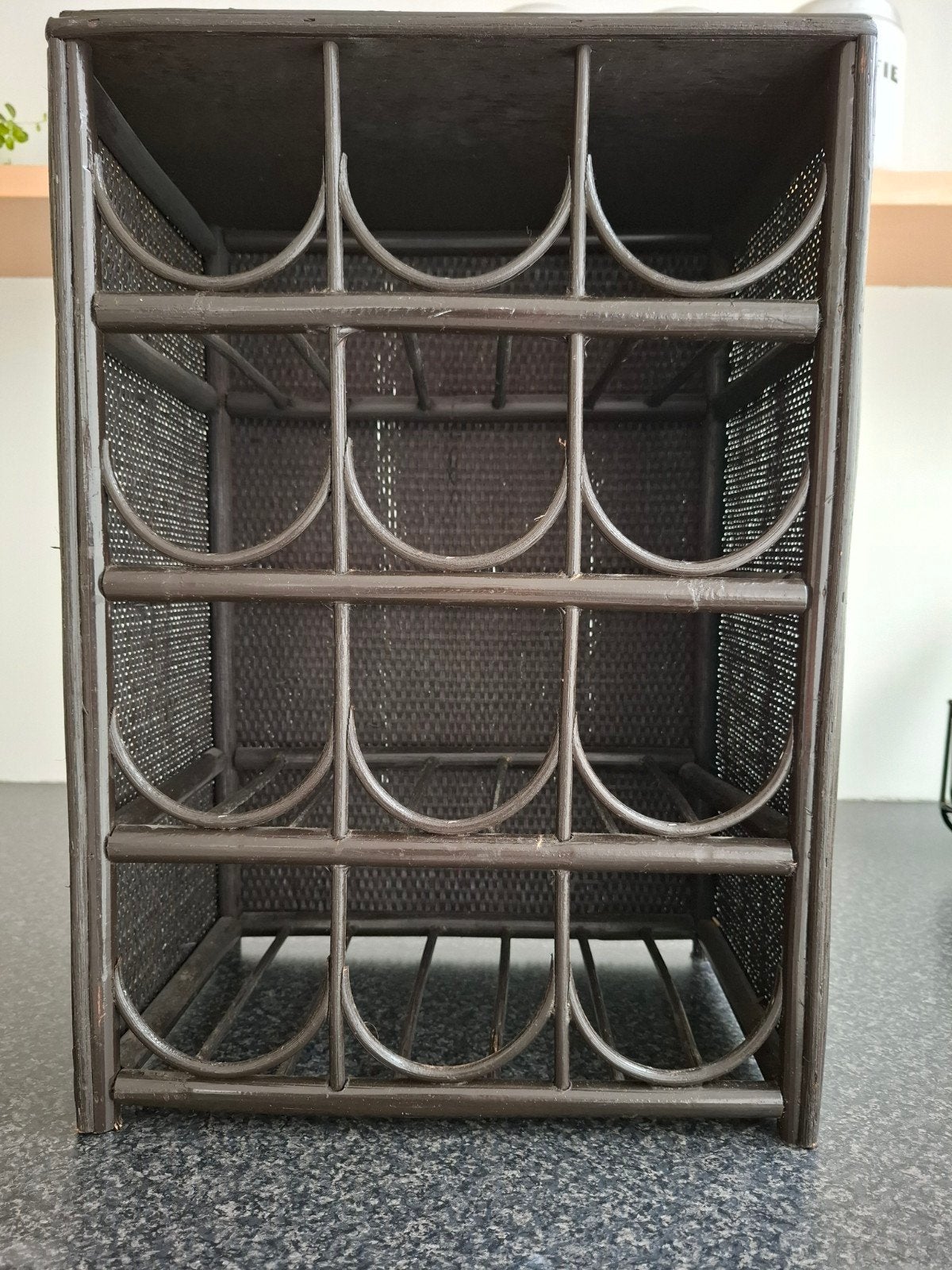 Wijnrek voor 12 flessen - 34x48x21,5 cm, Huis en Inrichting, Ophalen, Overige materialen, Gebruikt, 5 tot 15 flessen