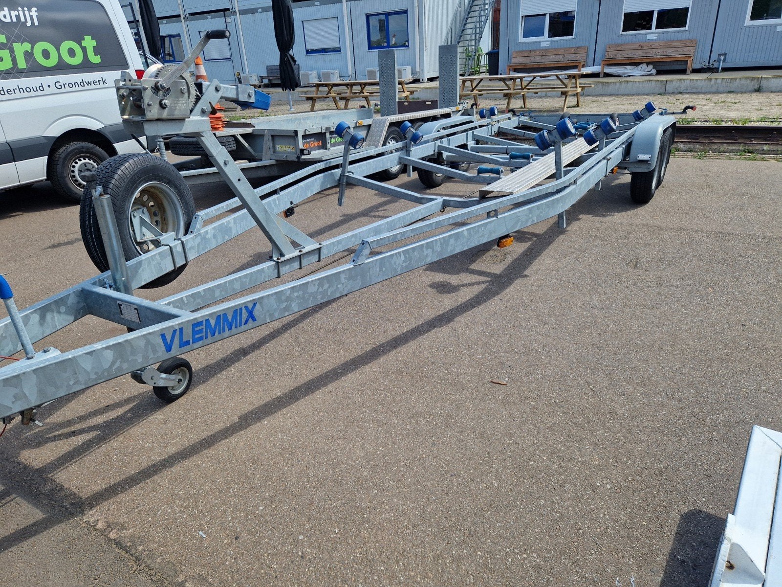 Vlemmix tandemas trailer  2700/840 in zéér goede staat  !!!