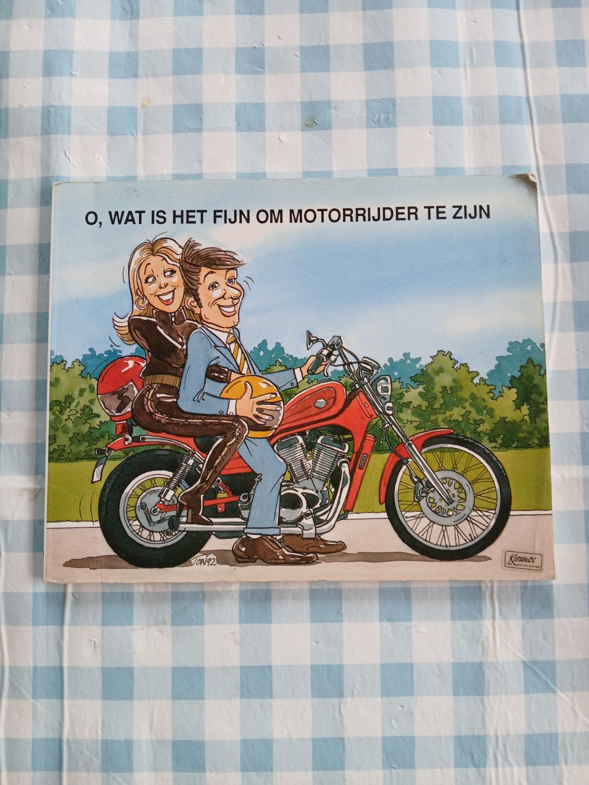 O, wat is het fijn om motorrijder te zijn - Boek, Ophalen of Verzenden, Gelezen, Onbekend, Algemeen