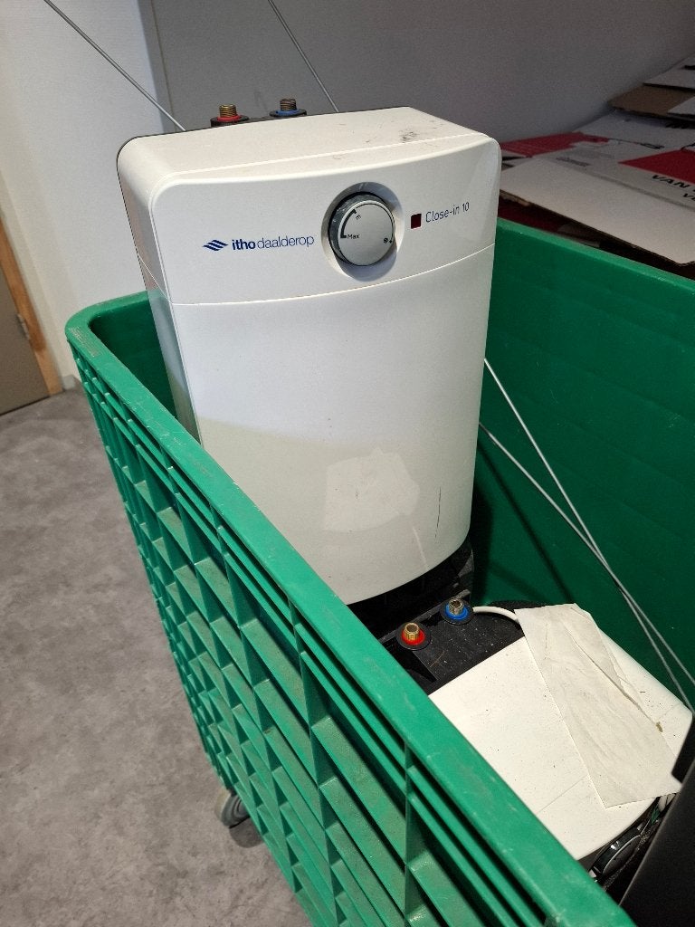 Itho daalderop close 10, Ophalen, Terugslagbeveiliging (TTB), Boiler, Minder dan 20 liter