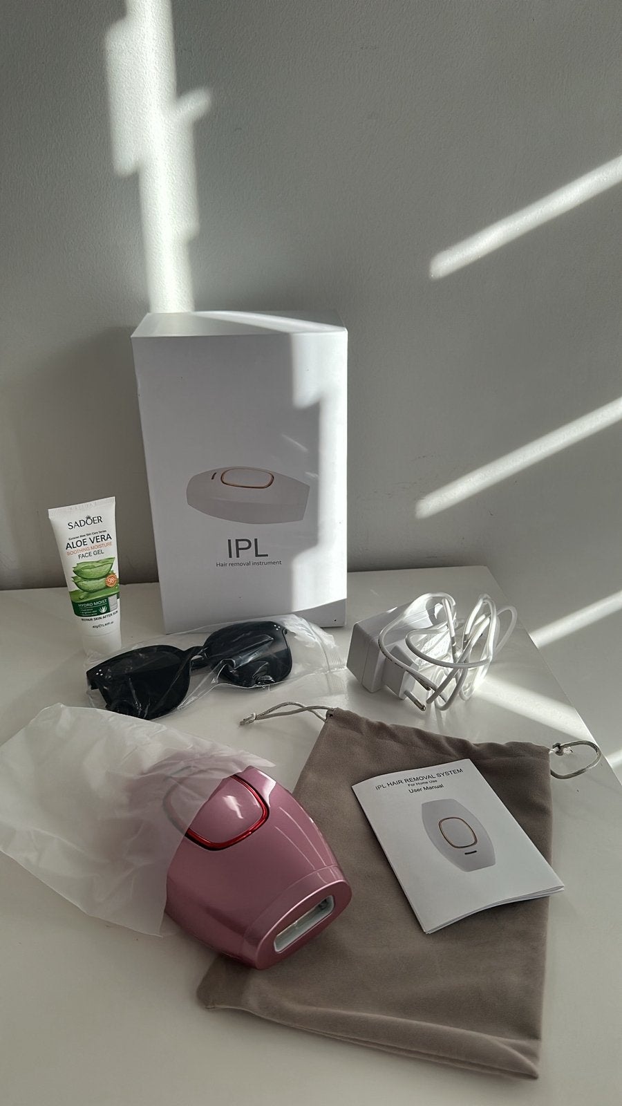 IPL Laser, Ophalen of Verzenden, Zo goed als nieuw, Scheren en Epileren