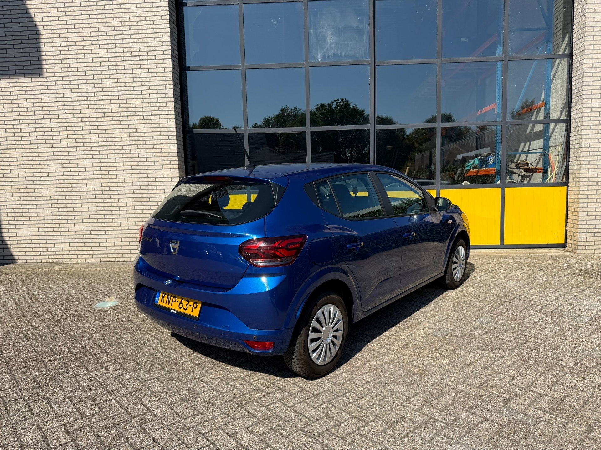 Dacia SANDERO 1.0 TCe 90 Expression, Auto's, Voorwielaandrijving, Gebruikt, Euro 6, Blauw