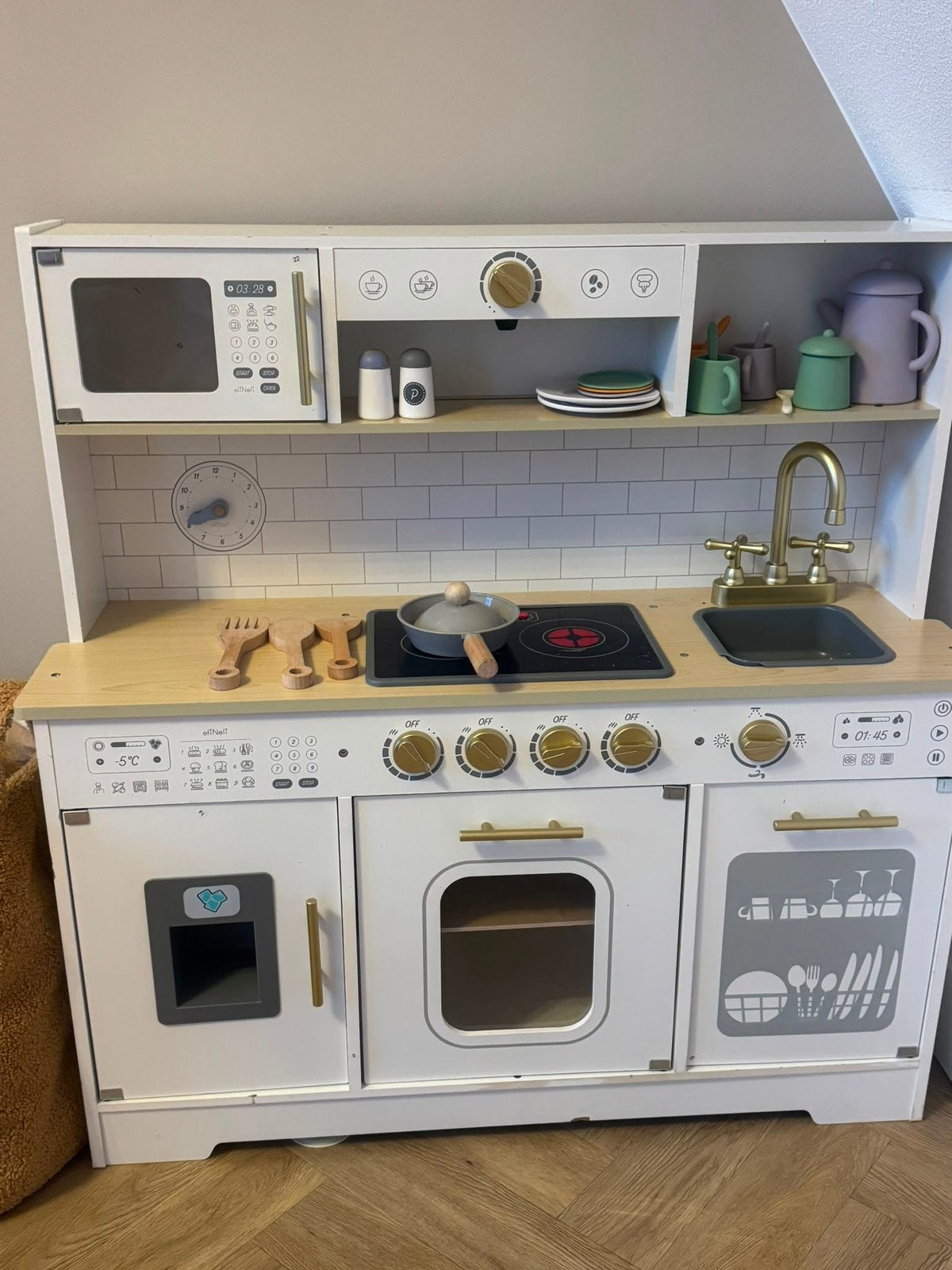 Speelgoed keuken - Petit Amelie, Kinderen en Baby's, Speelgoed | Speelkeukens, Ophalen, Gebruikt