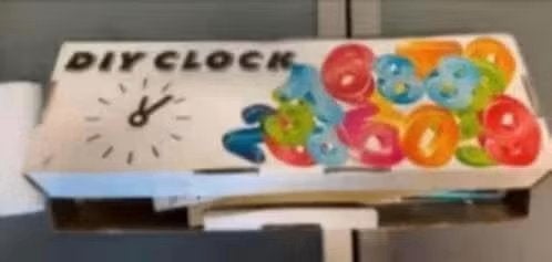 DIY 3D wandklok €4,99, Ophalen of Verzenden, Nieuw, Wandklok