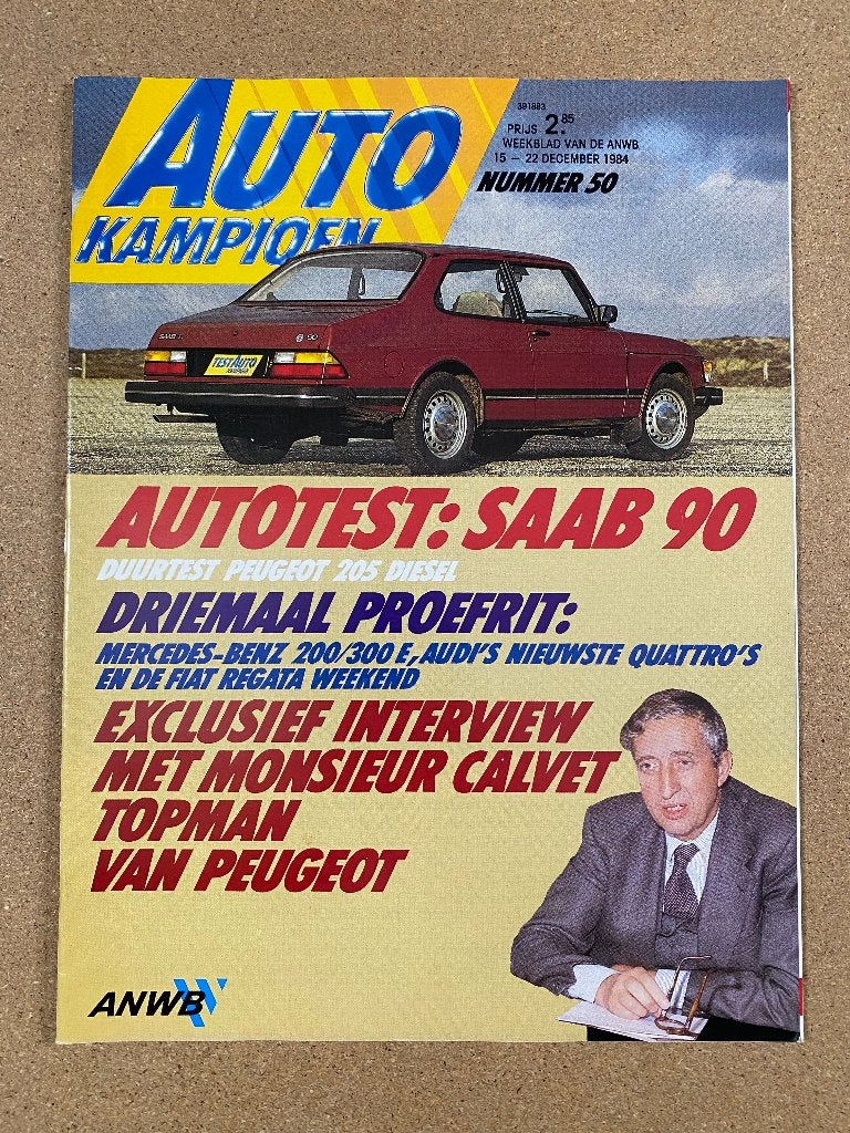 Autokampioen 50 1984, Verzenden, Gelezen, Algemeen