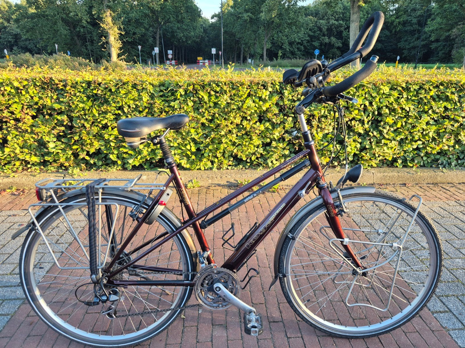 Koga Traveller Trekking / Vakantiefiets Deore LX Maat = 54cm, Ophalen, 28 inch, Velgrem, Koga Miyata