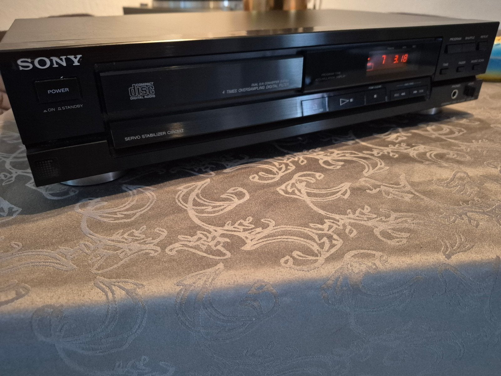 Sony CDP-190 Compact Disc Speler - Vintage Audio, Audio, Tv en Foto, Cd-spelers, Ophalen, Gebruikt, Sony