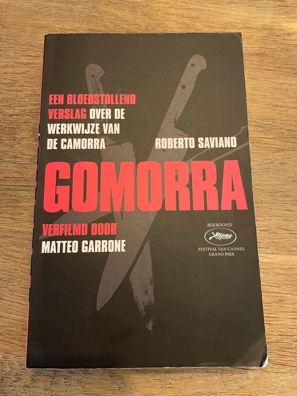 Gomorra - Roberto Saviano (Verfilmd door Matteo Garrone), Ophalen of Verzenden, Gelezen
