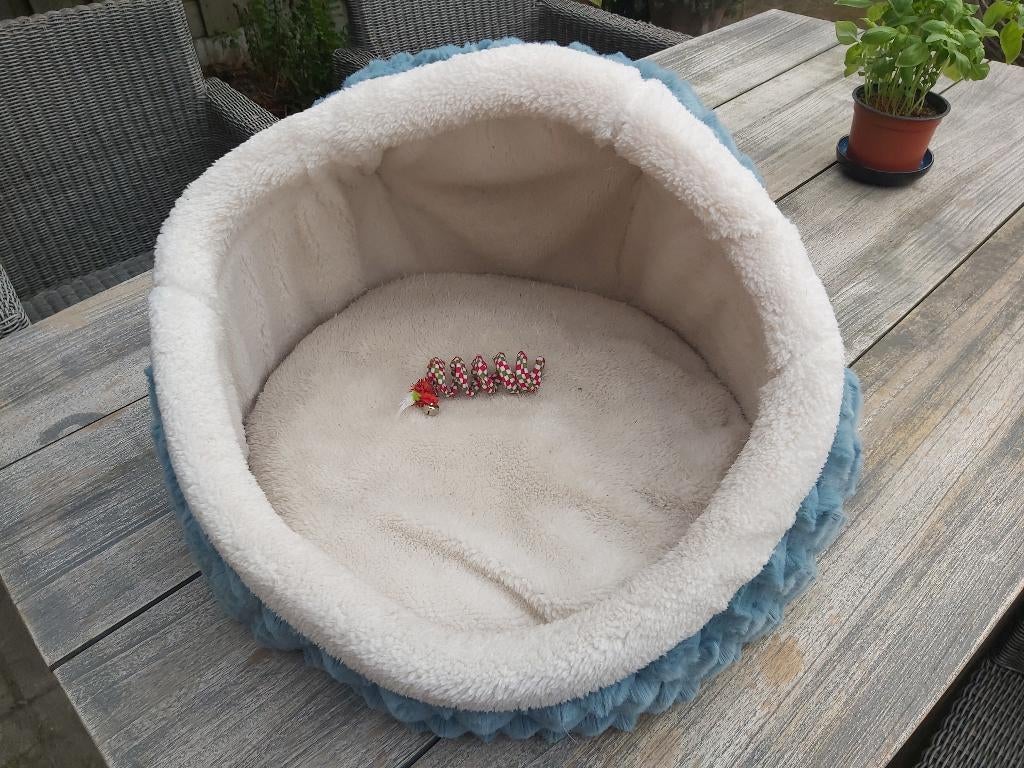 Zolux kattenmand  - Dusty turquoise, Ophalen, Zo goed als nieuw, Polyester
