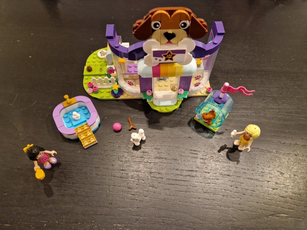 Lego Friends Hondenopvang 41691 met instructieboekje, Compleet, Lego, Friends, Ophalen of Verzenden