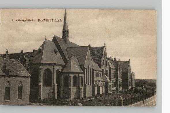 Roosendaal Liefdesgesticht zie info, Verzenden, Voor 1920, Ongelopen, Noord-Brabant
