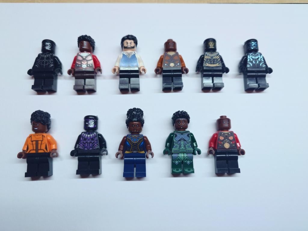 Lego Marvel Black Panther figs, Kinderen en Baby's, Speelgoed | Duplo en Lego, Zo goed als nieuw, Lego, Minifiguur, Marvel, Ophalen of Verzenden