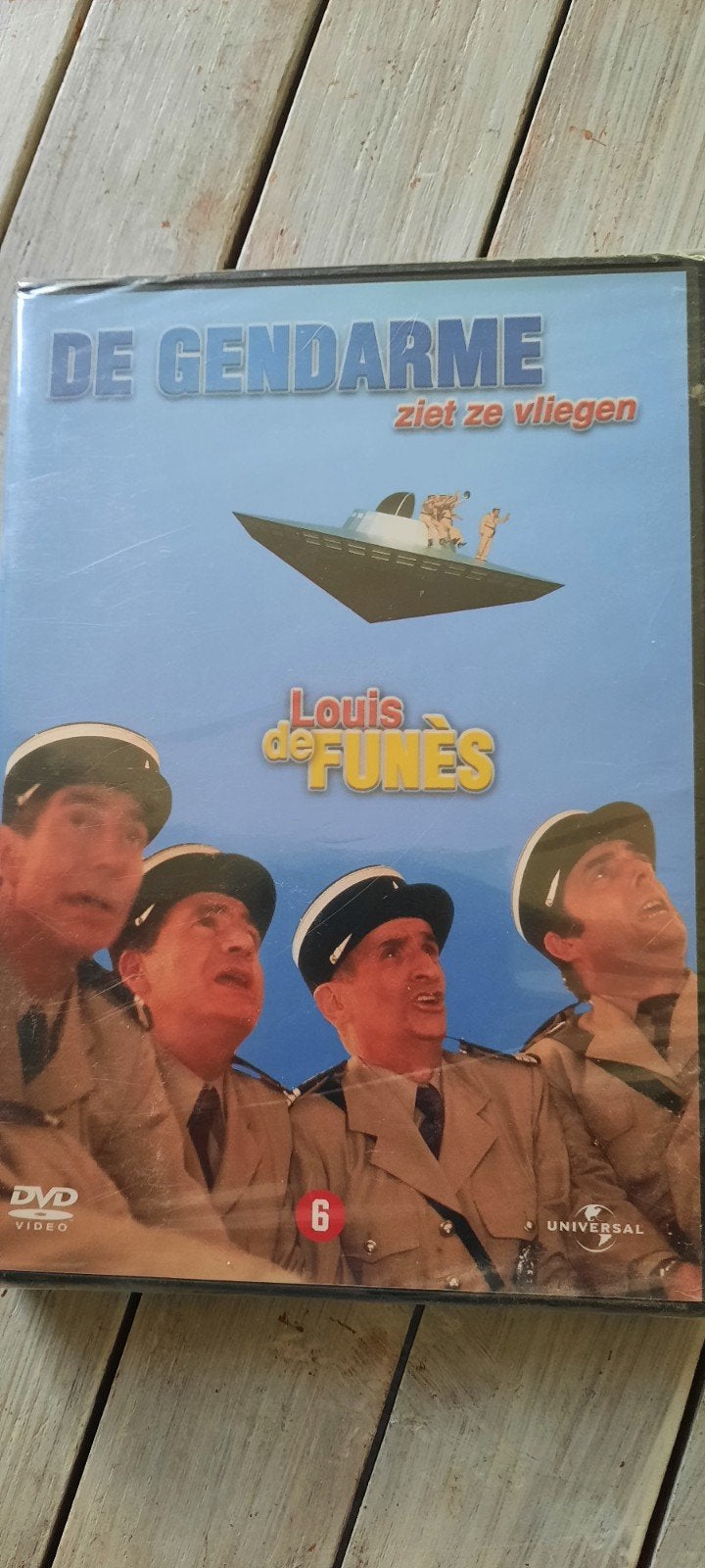 De Gendarme Ziet Ze Vliegen - Louis de Funès DVD (Nieuw), Alle leeftijden, Nederlands, Overige genres, Ophalen of Verzenden