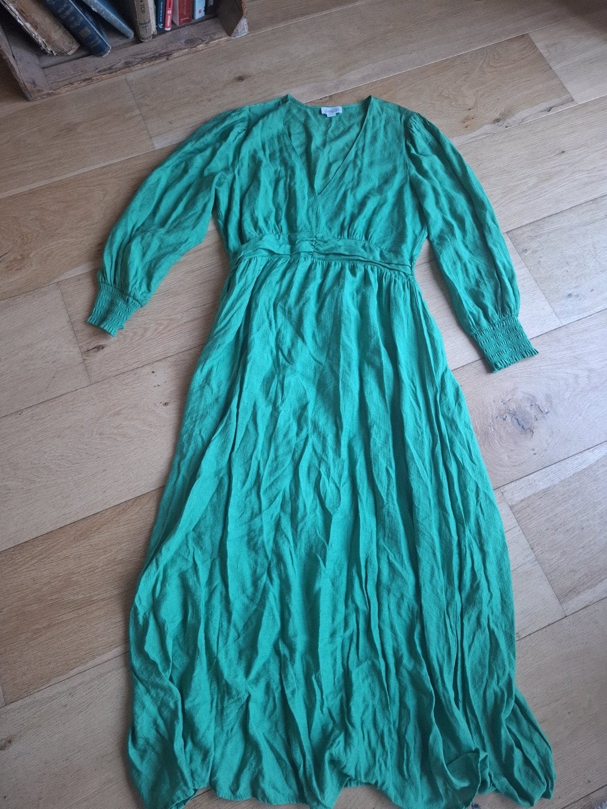 Groene Cotton Club jurk, maat XXL Large, Maat 46/48 (XL) of groter, Ophalen of Verzenden, Zo goed als nieuw, Cotton Club