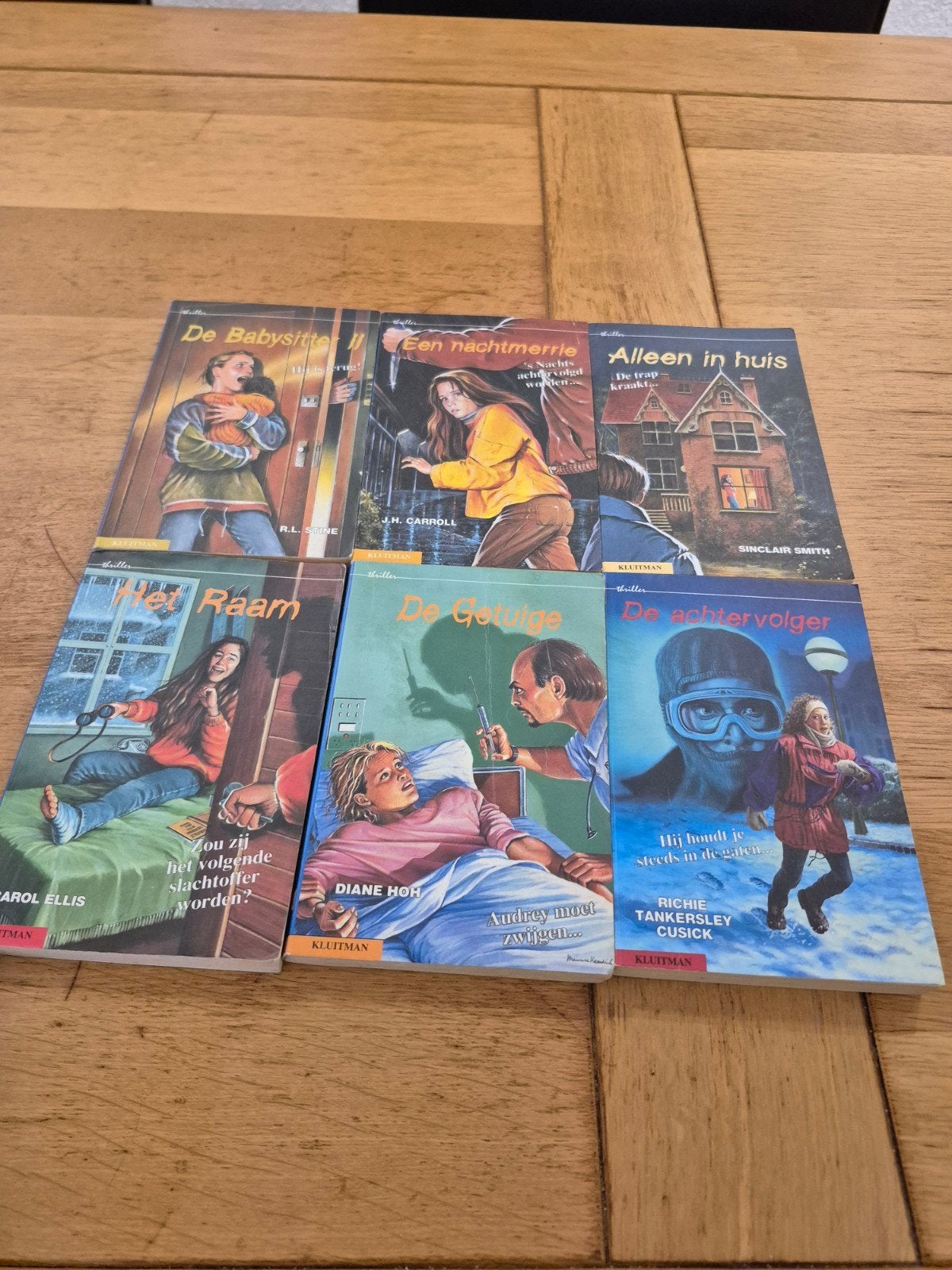 Kippenvel en Thriller boeken set (19 stuks), Ophalen of Verzenden, Gelezen, R.L. Stine, Diane Hoh, Carol Ellis, Richie Tankersley Cusick