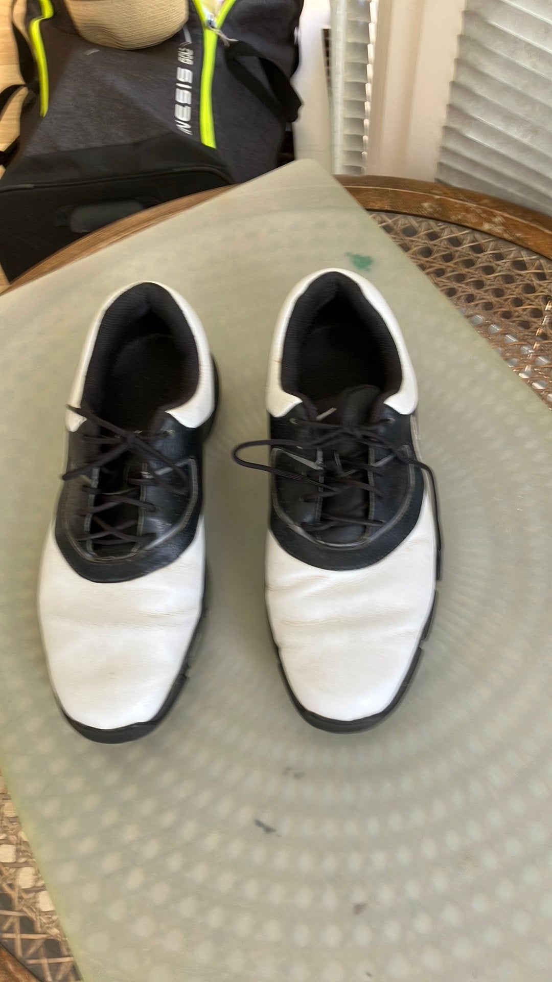 Golfschoenen nike mt 44.5, Sport en Fitness, Golf, Ophalen, Zo goed als nieuw, Schoenen