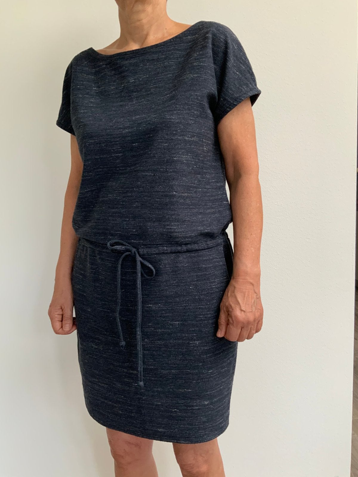 Blauw jurk van Nathalie Vleeschouwer maat S, Kleding | Dames, Jurken, Blauw, Ophalen of Verzenden, Maat 36 (S), Gedragen