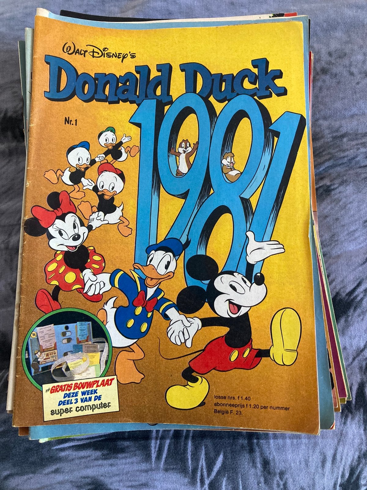 Te koop: complete jaargang Donald Ducks 1981, Ophalen of Verzenden, Gelezen