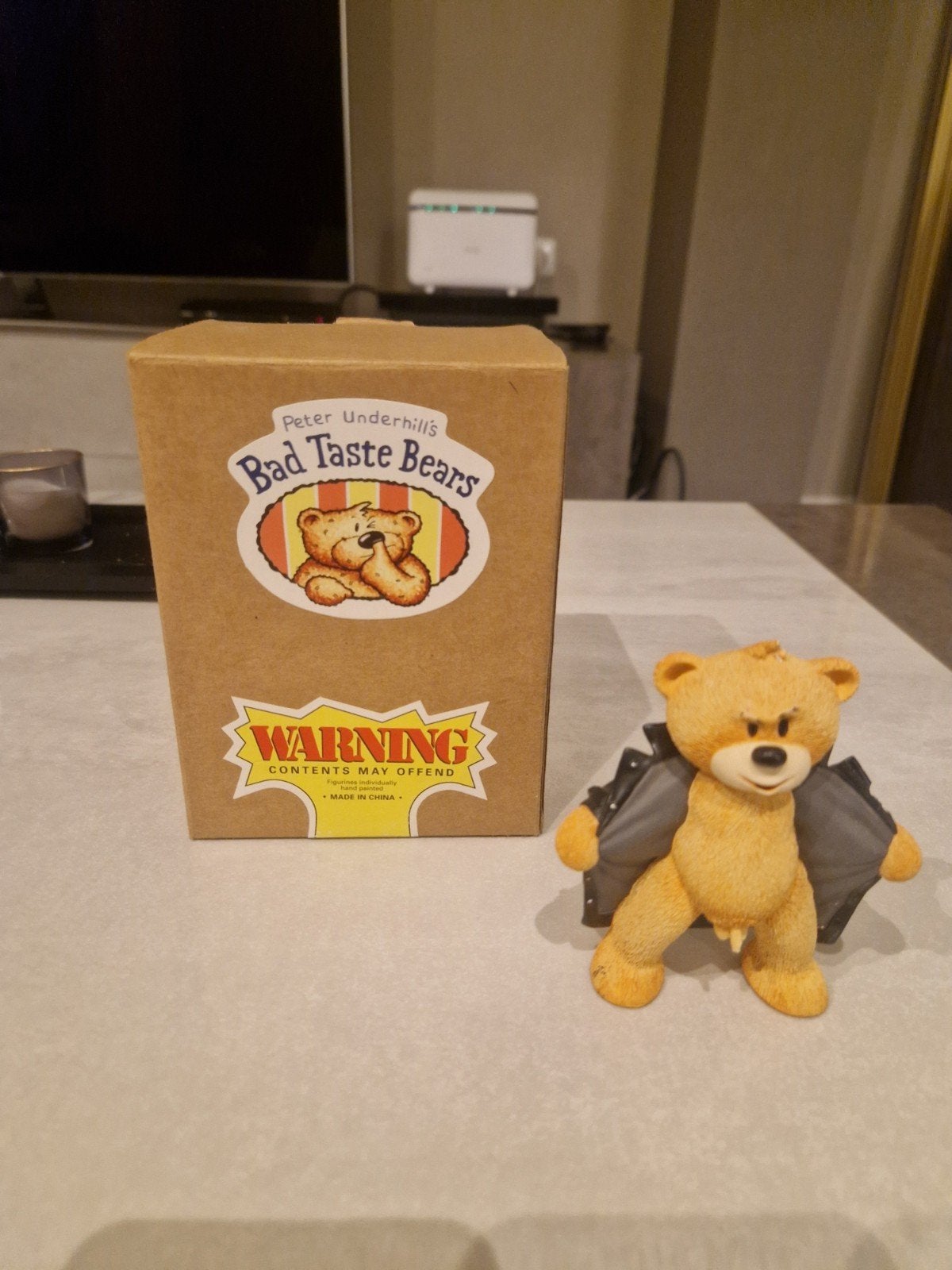 Zeldzame bad taste bear willy met originele doos, Ophalen of Verzenden, Gebruikt, Stoffen beer, Overige merken