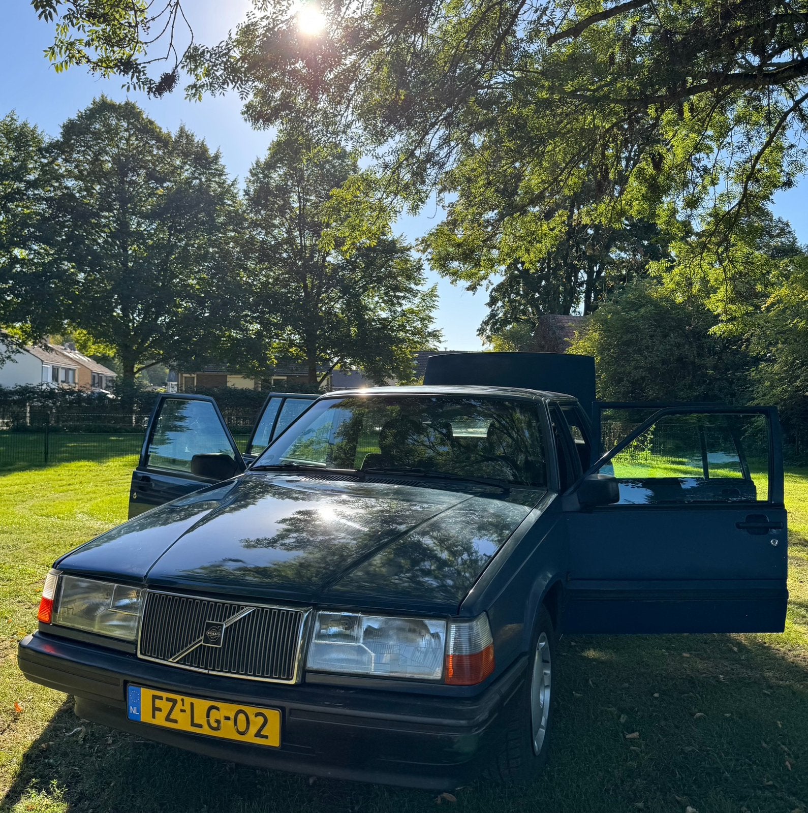 Volvo 940 2.3 GL U9 1993 Blauw, foto 10