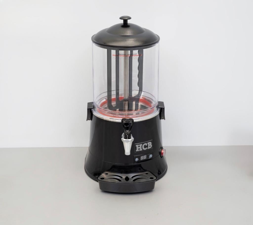 Chocolademelk dispenser Warme dranken dispenser 10 liter, 10 kopjes of meer, Ophalen of Verzenden, Zo goed als nieuw