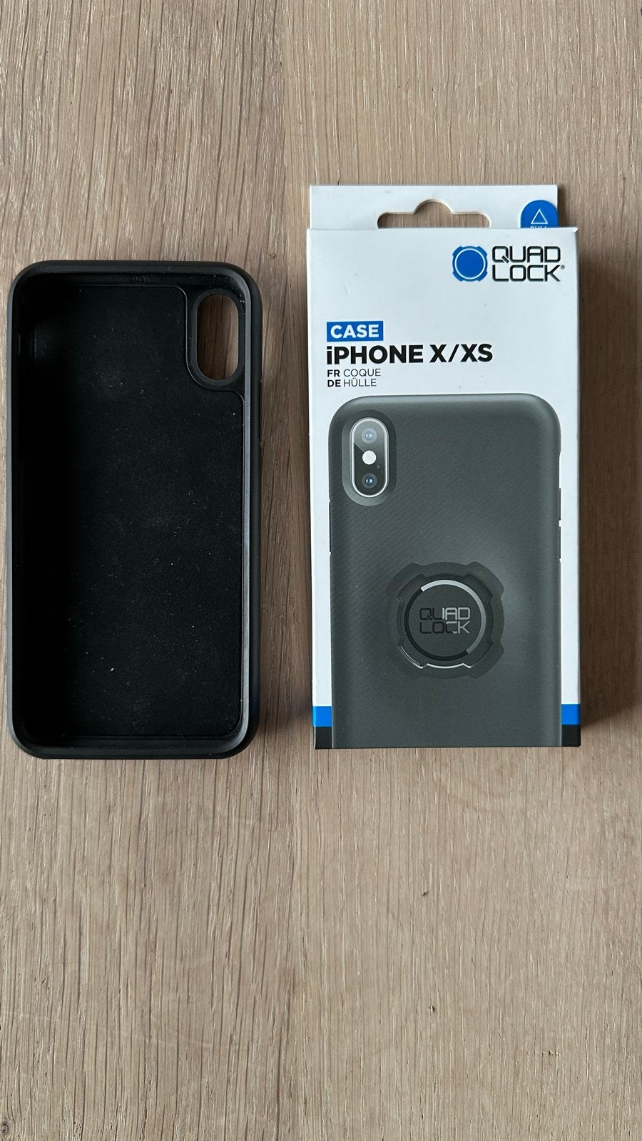 Quad Lock Hoesje voor iPhone X/XS - Zwart, Telecommunicatie, Kunststof, Zwart, Quad Lock, Hoesje of Tasje
