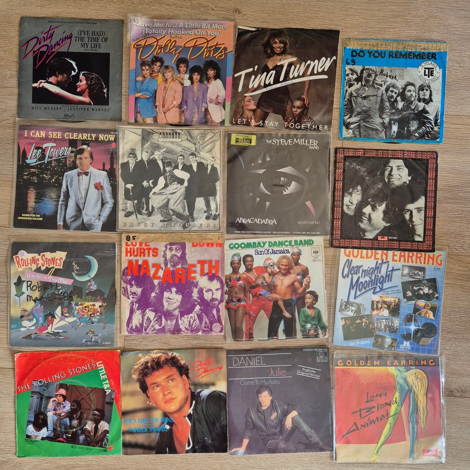 Partij van 112 singles - Diverse genres en artiesten, Cd's en Dvd's, Gebruikt, Overige genres, 7 inch, Ophalen of Verzenden