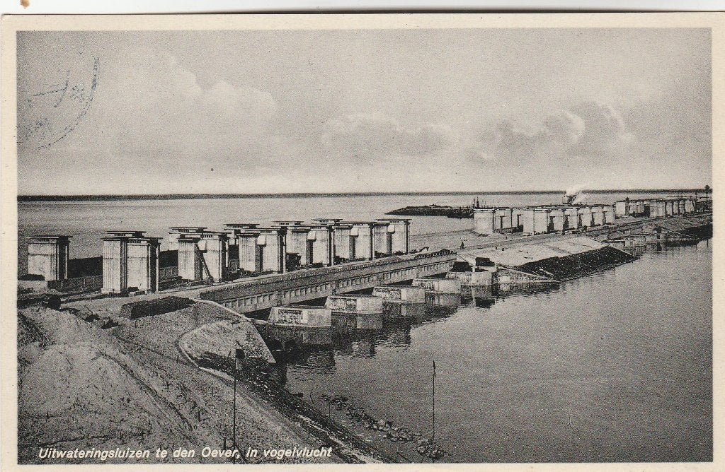 den oever- afwateringsluizen, Ophalen of Verzenden, Voor 1920