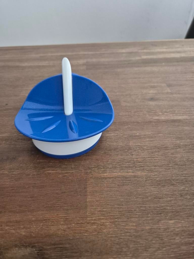 Tupperware Oceano zeepbakje - Blauw/Wit, Ophalen of Verzenden, Gebruikt, Blauw, Overige typen