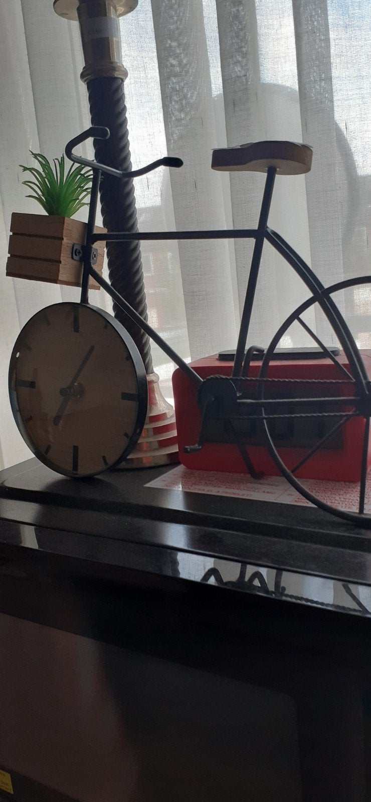 Fiets met klok  zie foto.s, Ophalen, Overige typen