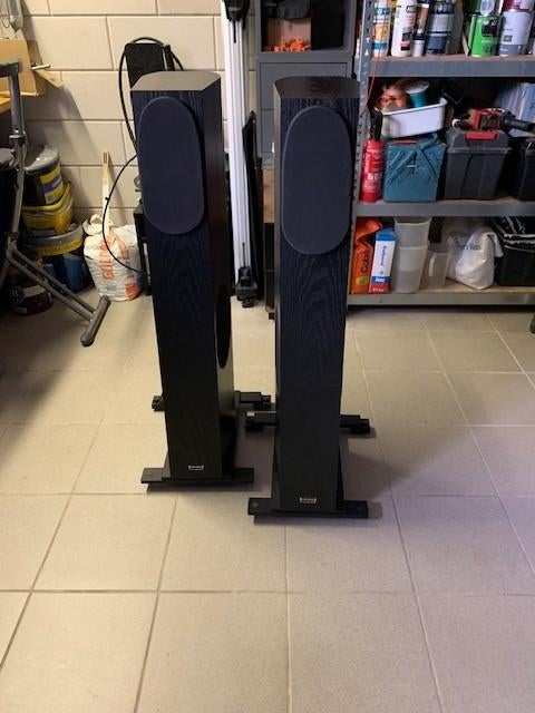 Audio Physic Temp 6 black ash, Audio, Tv en Foto, Luidsprekers, Zo goed als nieuw, Front, Rear of Stereo speakers, 120 watt of meer