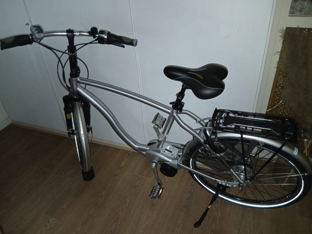 Flyer fiets heren, Versnellingen, Zo goed als nieuw, 53 tot 57 cm, Ophalen