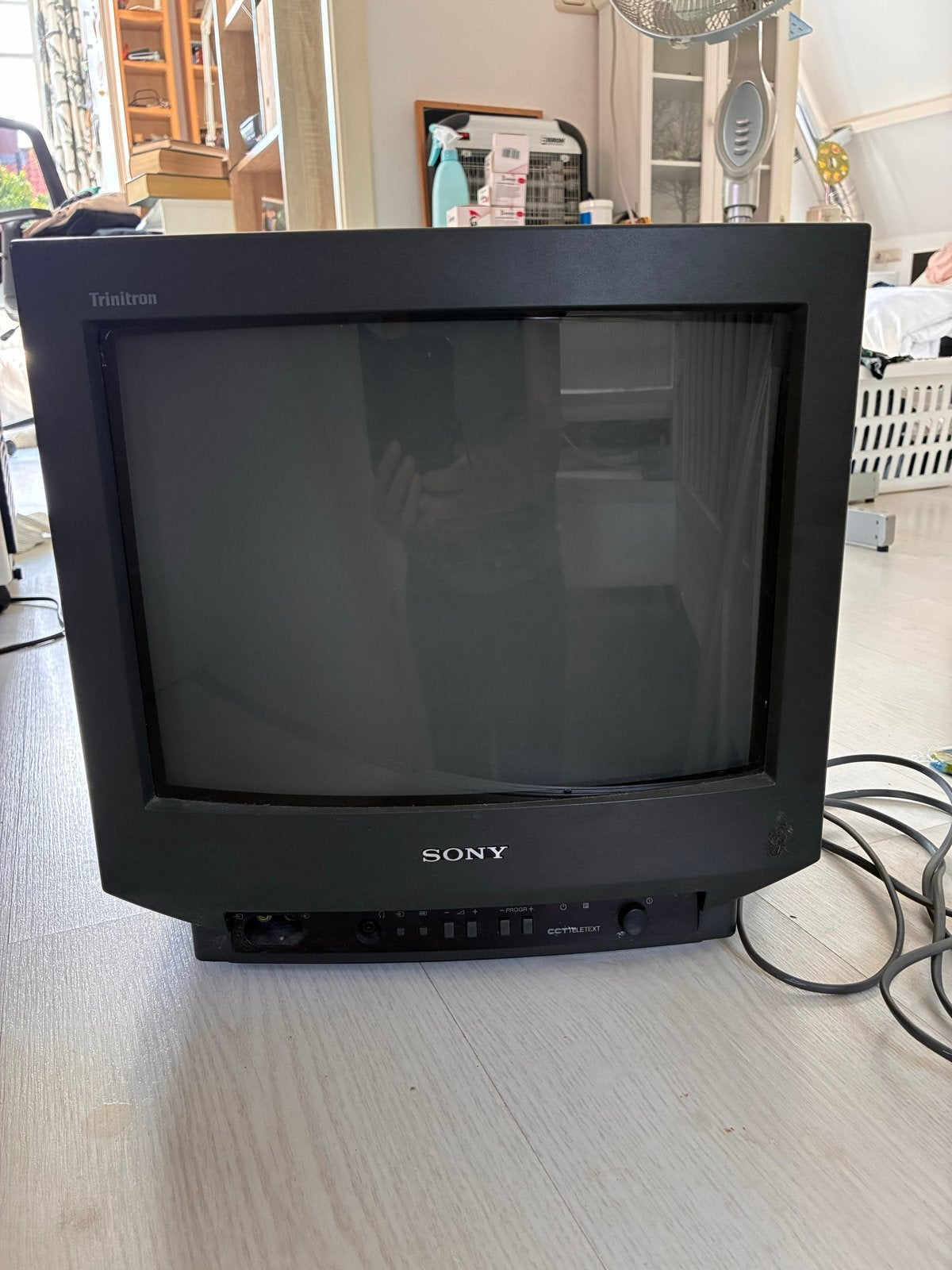 Sony Trinitron KV-14T1D CRT TV met afstandsbediening, Audio, Tv en Foto, Televisies, Gebruikt, 50 Hz, Ophalen of Verzenden, HD Ready (720p)