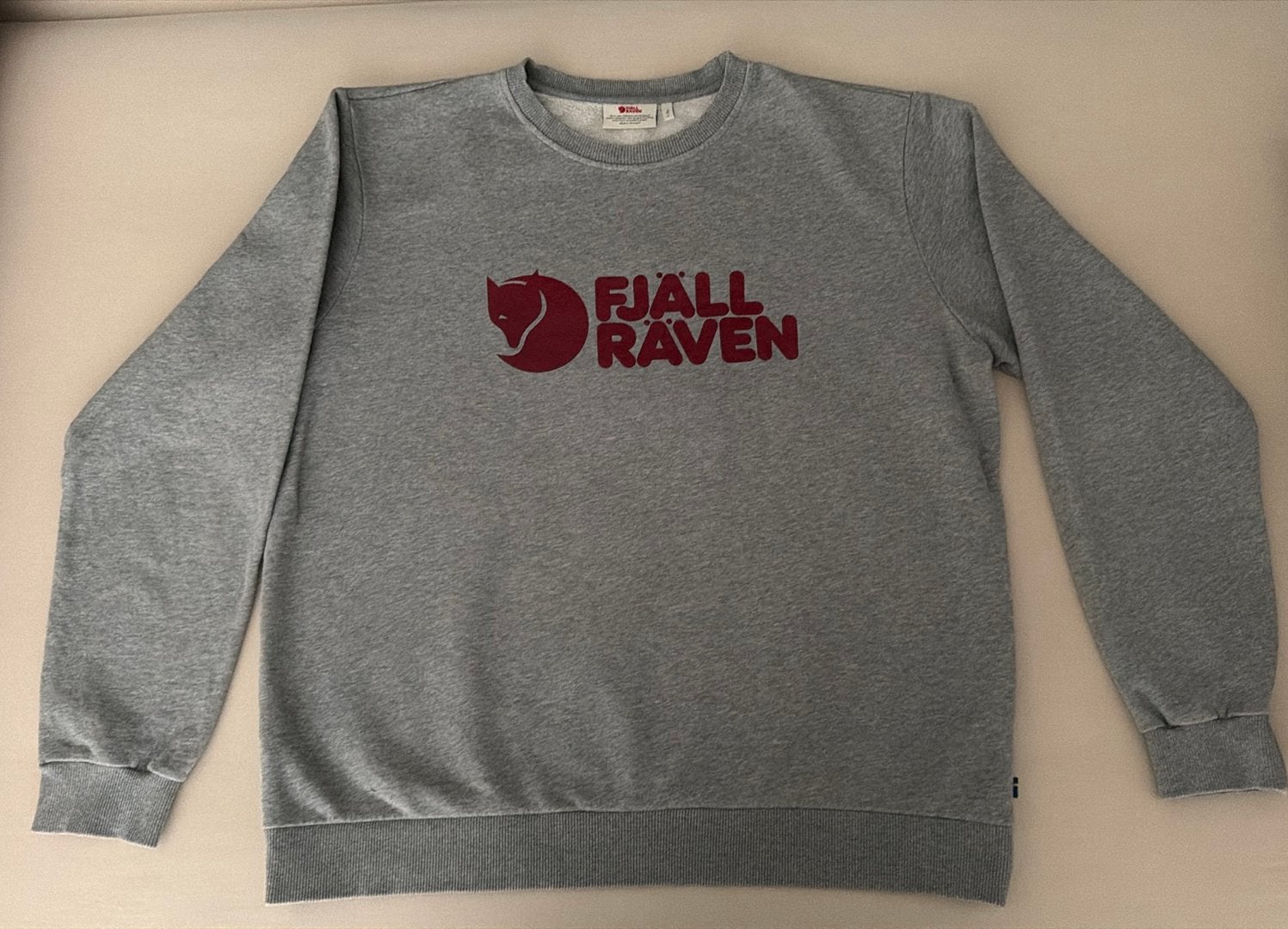 Fjallraven logo Sweater Men’s L, Ophalen of Verzenden, Gebruikt, Jongen of Meisje, Trui of Vest