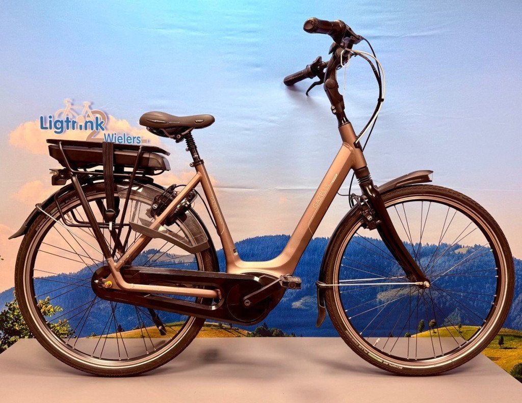 Gazelle Orange C8 Dames Brons 53cm 2023, Fietsen en Brommers, Elektrische fietsen, Gebruikt, -, - 0
-, NL, 51 tot 55 cm