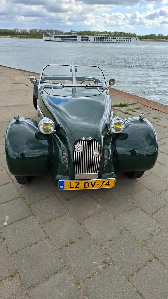 Citroën 2CV , Burton cabrio kitcar, Voorwielaandrijving, 510 kg, 602 cc, Cabriolet