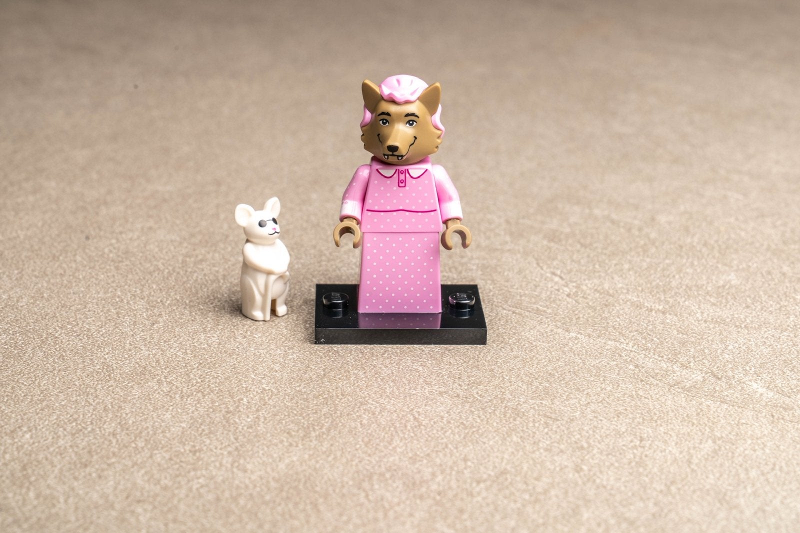 Lego minifigures series Shrek Big Bad Wolf, Ophalen of Verzenden, Zo goed als nieuw