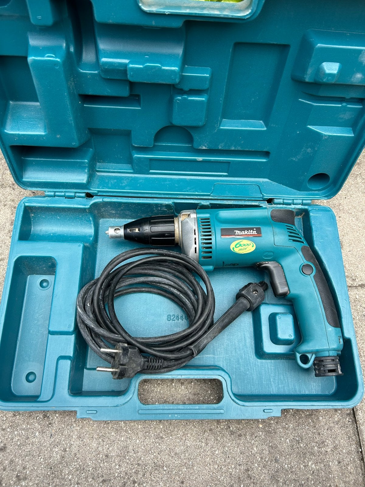 Makita parkermachiene 6000 min in koffer, Gebruikt, Variabele snelheid, Overige typen, Ophalen of Verzenden