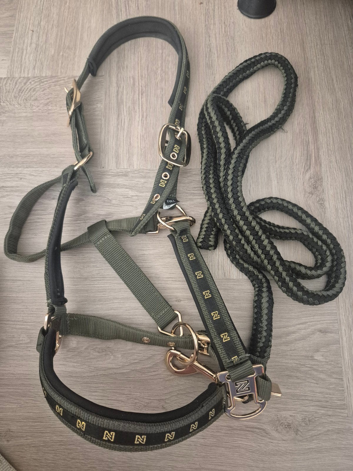 Nikkie halster zgan, Dieren en Toebehoren, Paarden en Pony's | Overige Paardenspullen, Ophalen, Zo goed als nieuw