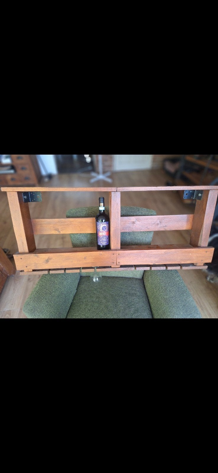Wijnrek / wisky rek / drankrek, Ophalen, Hout, 25 flessen of meer