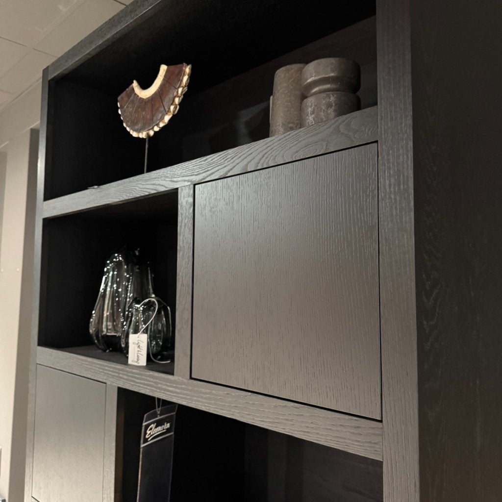 Kabinet Helsinki - Zwart - 120x220 cm - Eleonora, Niet ingevuld, Niet ingevuld, Niet ingevuld