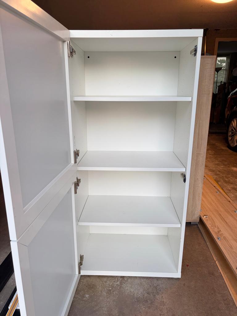 IKEA Besta - Melk glas deuren - 60cm b | 129cm h | 42cm d, Ophalen, Zo goed als nieuw