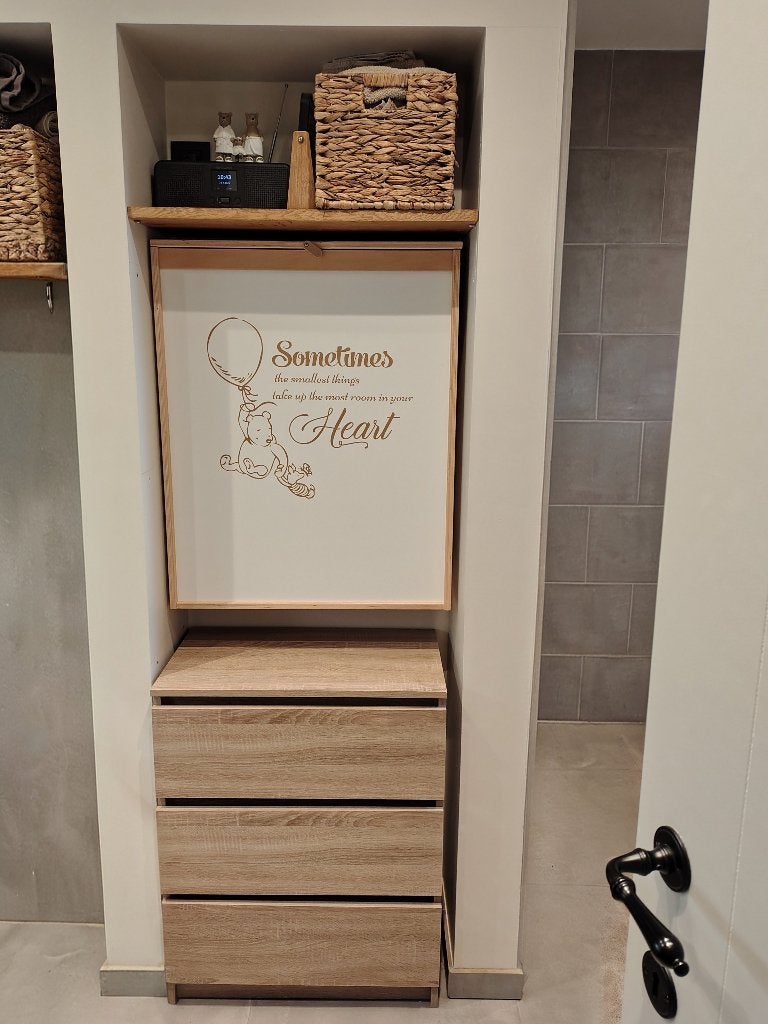 Wand luiertafel, Ophalen, Zo goed als nieuw, Overige typen