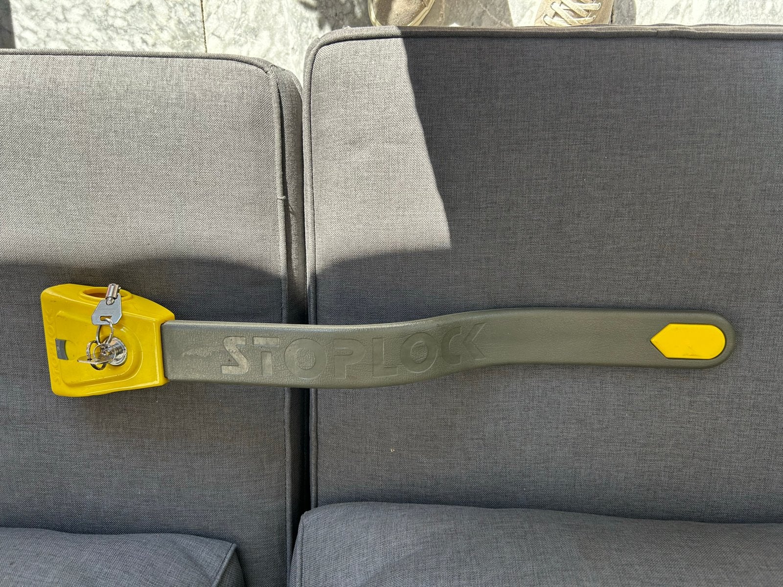 Stoplock stuurslot - Extra beveiliging voor uw auto, Ophalen, Gebruikt