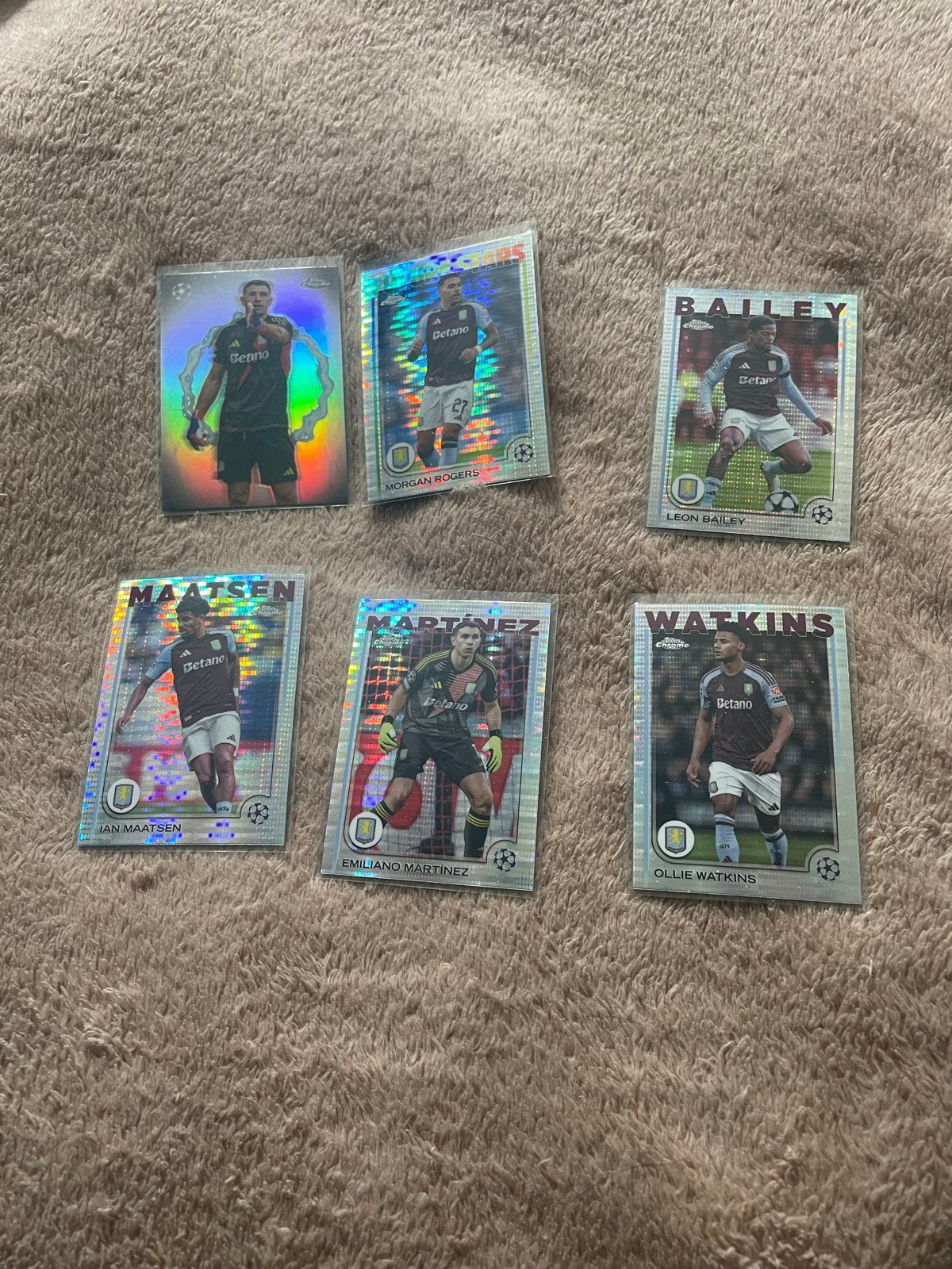 Topps Chrome Champions League Voetbal Kaarten, Verzamelen, Ophalen of Verzenden, Zo goed als nieuw, Buitenlandse clubs, Spelerskaart