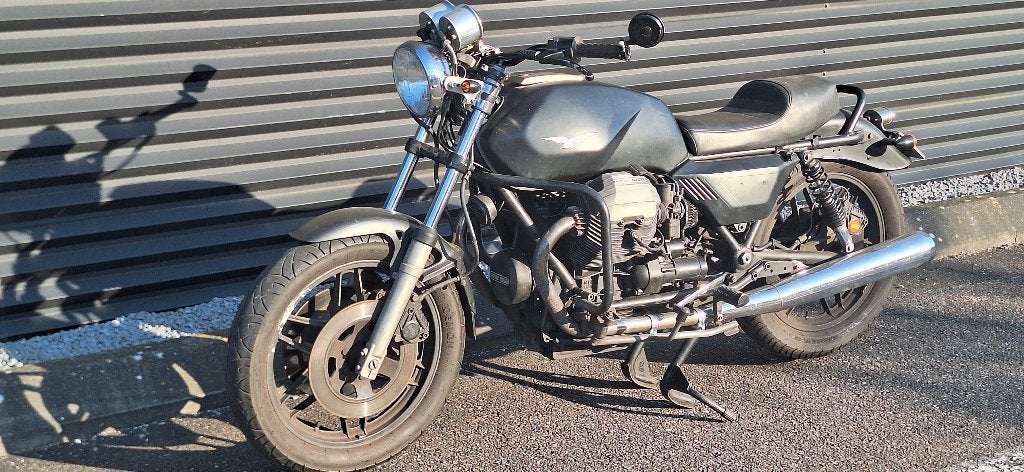 Moto Guzzi 850T5 {1000cc), Motoren, Cardan-aandrijving, 2 cilinders, Motorrijbewijs A, Gebruikt