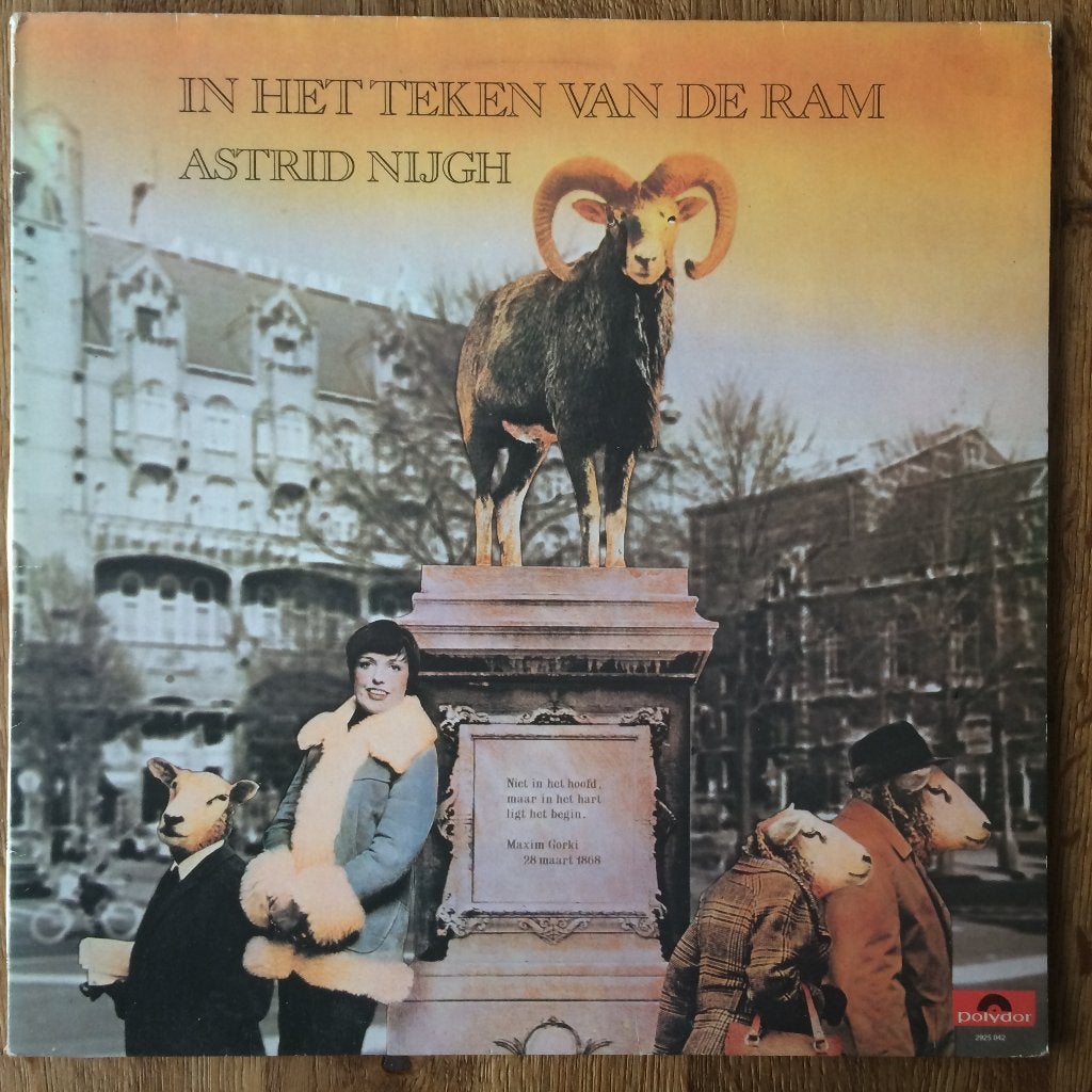 Astrid Nijgh In Het Teken Van De Ram LP 70s Gerard Reve, LP, Gebruikt, Overige genres, Ophalen of Verzenden