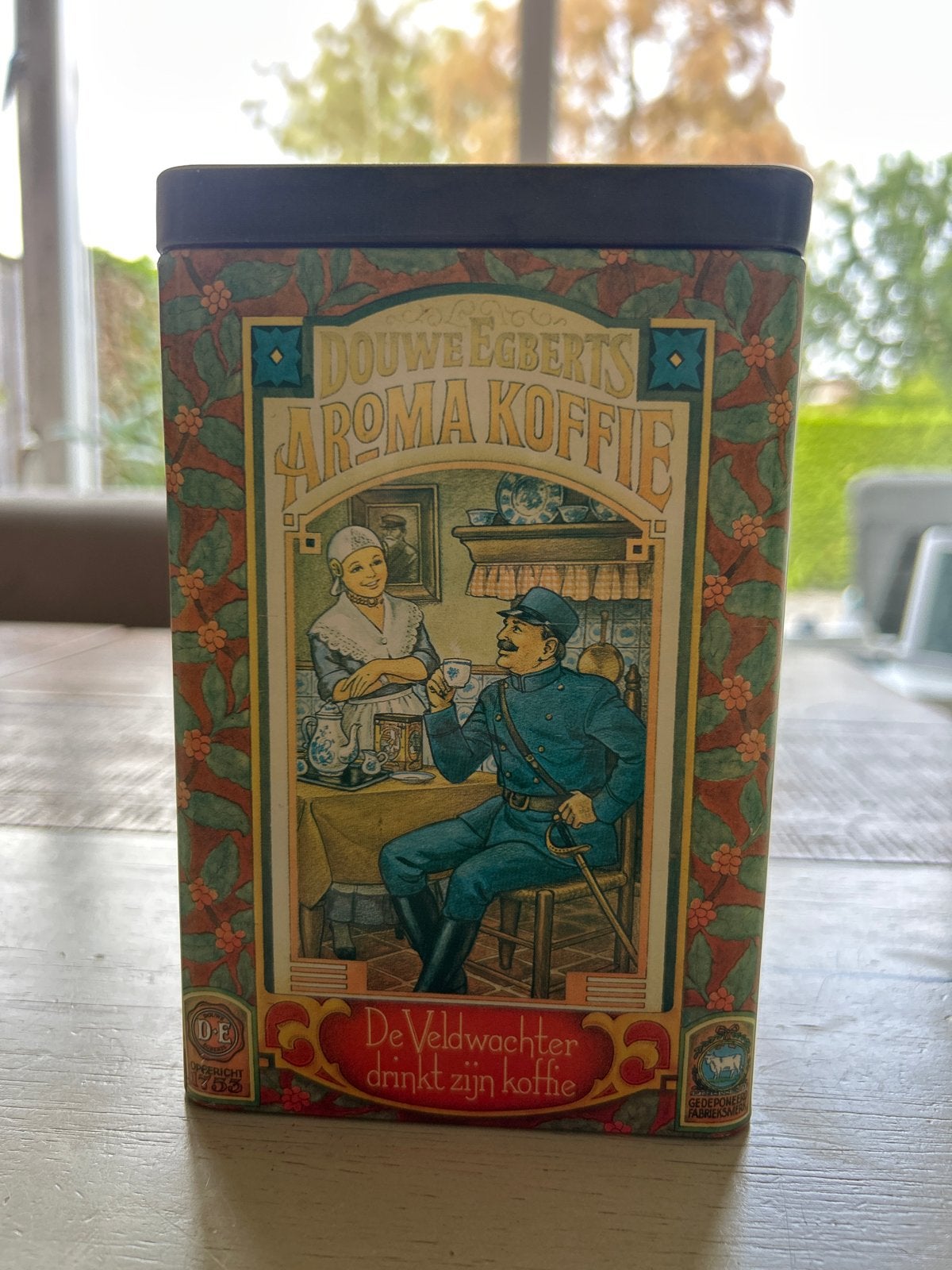 Douwe Egberts Aroma Koffie Bewaarbus - Vintage Design, Ophalen, Gebruikt, Koffie, Douwe Egberts