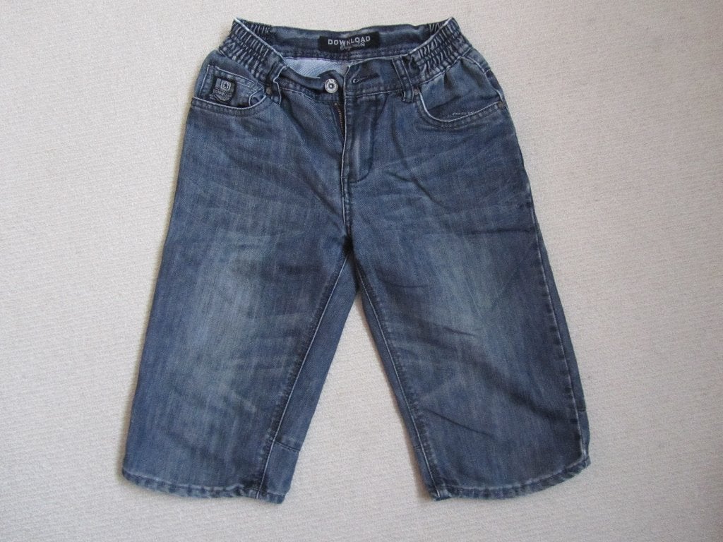 Jeans short 146, Verzenden, Zo goed als nieuw, Jongen, Broek