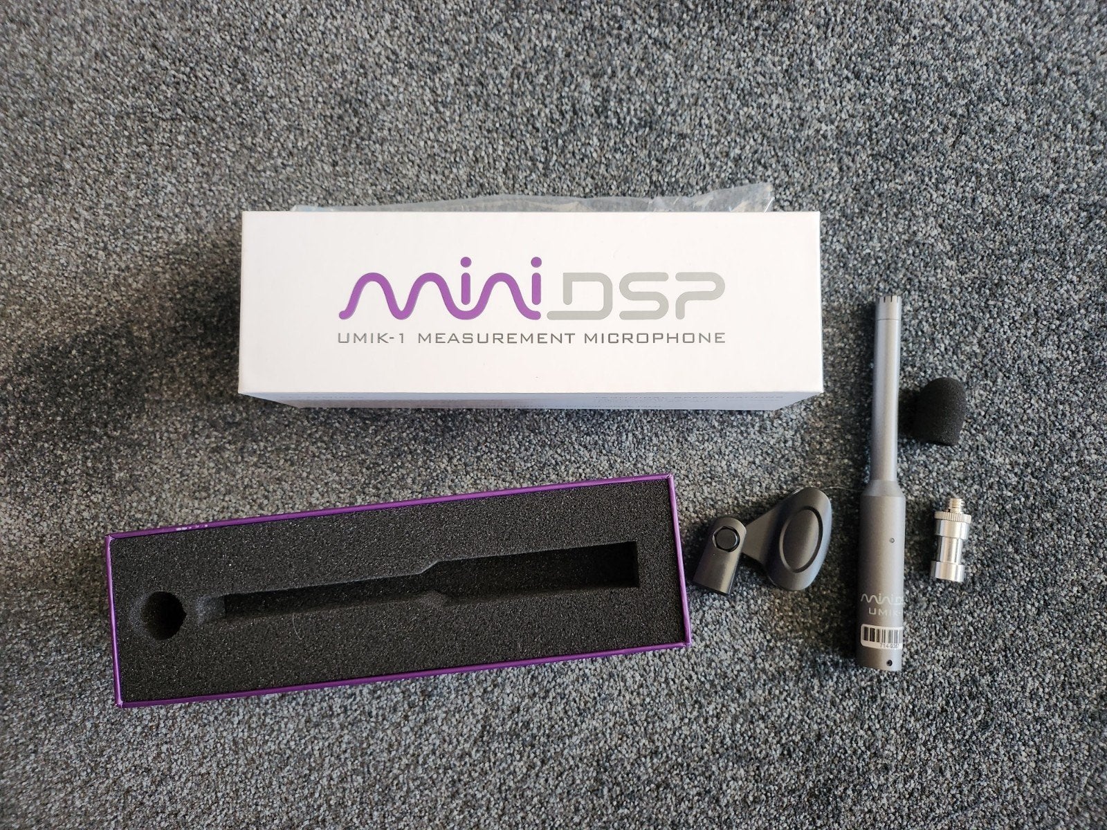 MiniDSP UMIK-1 USB Meetmicrofoon, Ophalen of Verzenden, Zo goed als nieuw, Overige typen